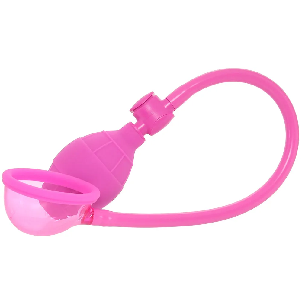 PinkCherry Mini Silicone Clitoral Pump in Pink