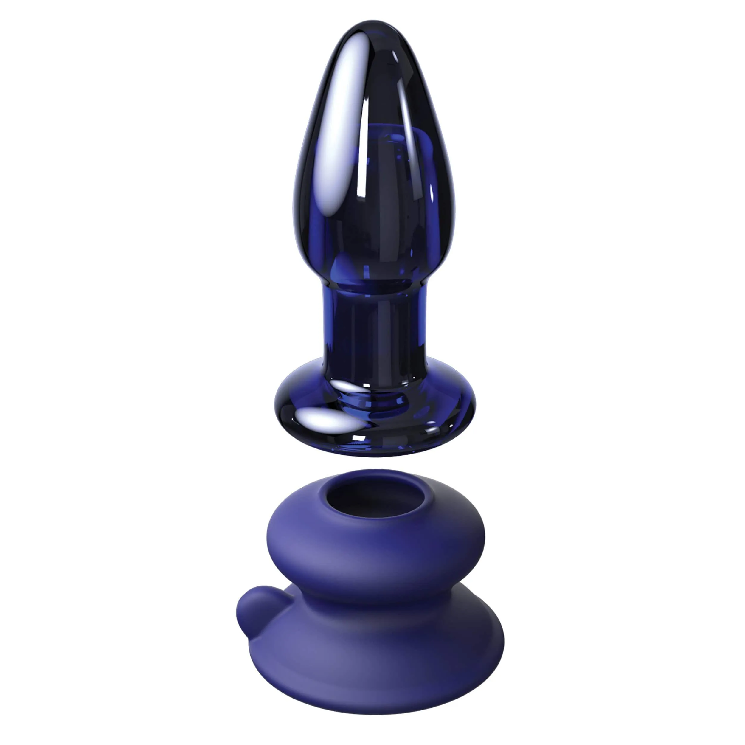Pipedream - Icicles No. 85 Remote Control Rechargeable Anal Plug (Blue)