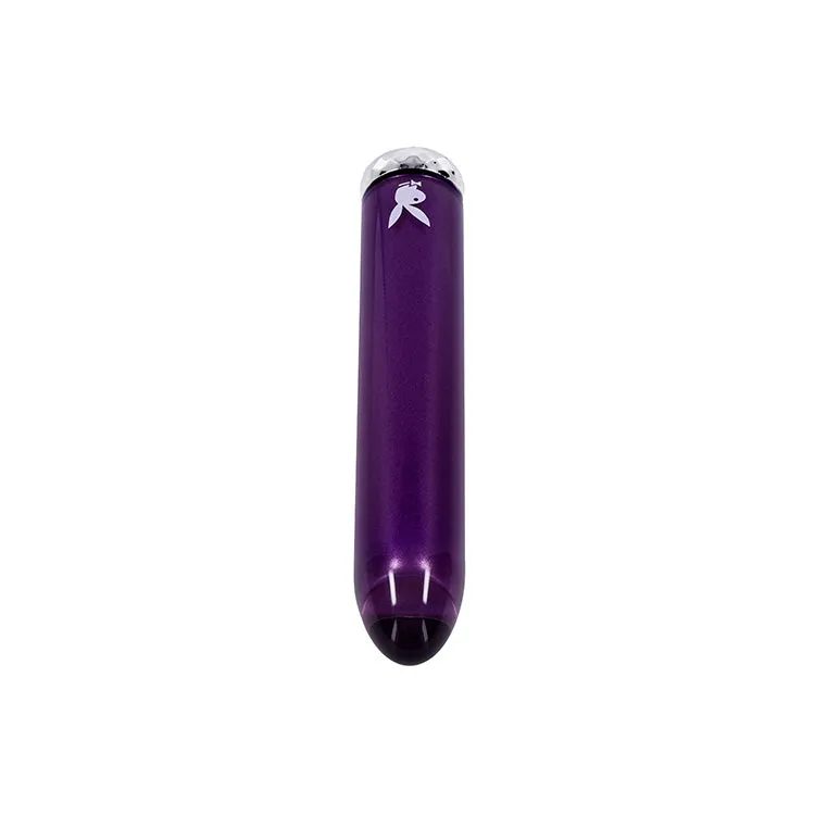Playboy Pleasure Amethyst Glass Bullet Vibrator