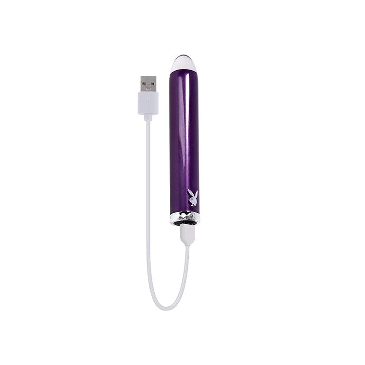 Playboy Pleasure Amethyst Glass Bullet Vibrator