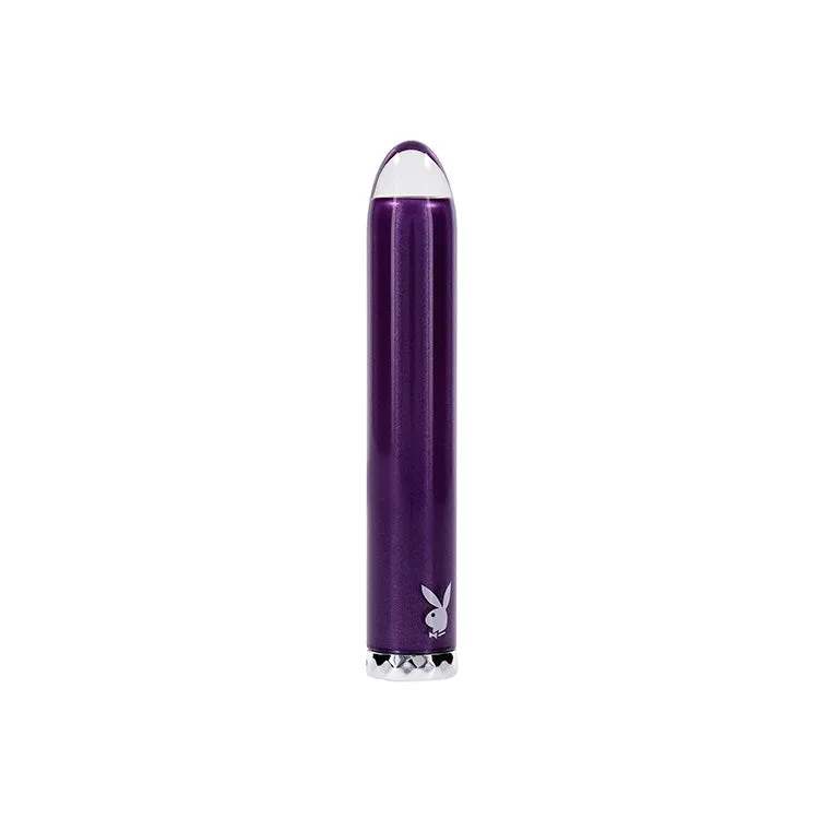 Playboy Pleasure Amethyst Glass Bullet Vibrator