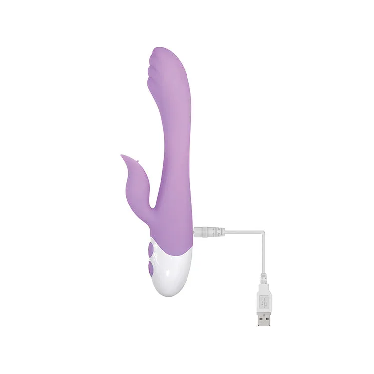 Pleasing Petal Tickling Dual Stimulation Vibrator