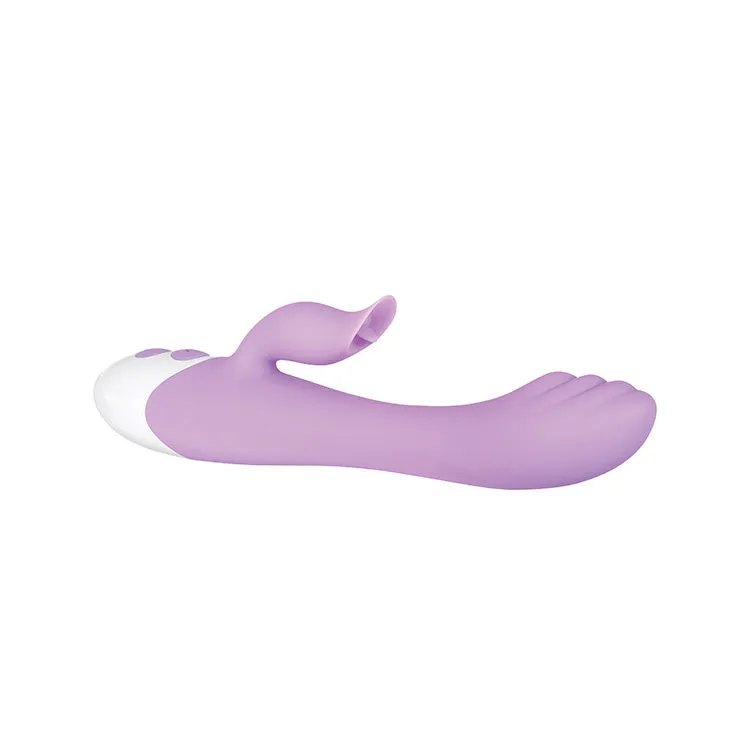 Pleasing Petal Tickling Dual Stimulation Vibrator