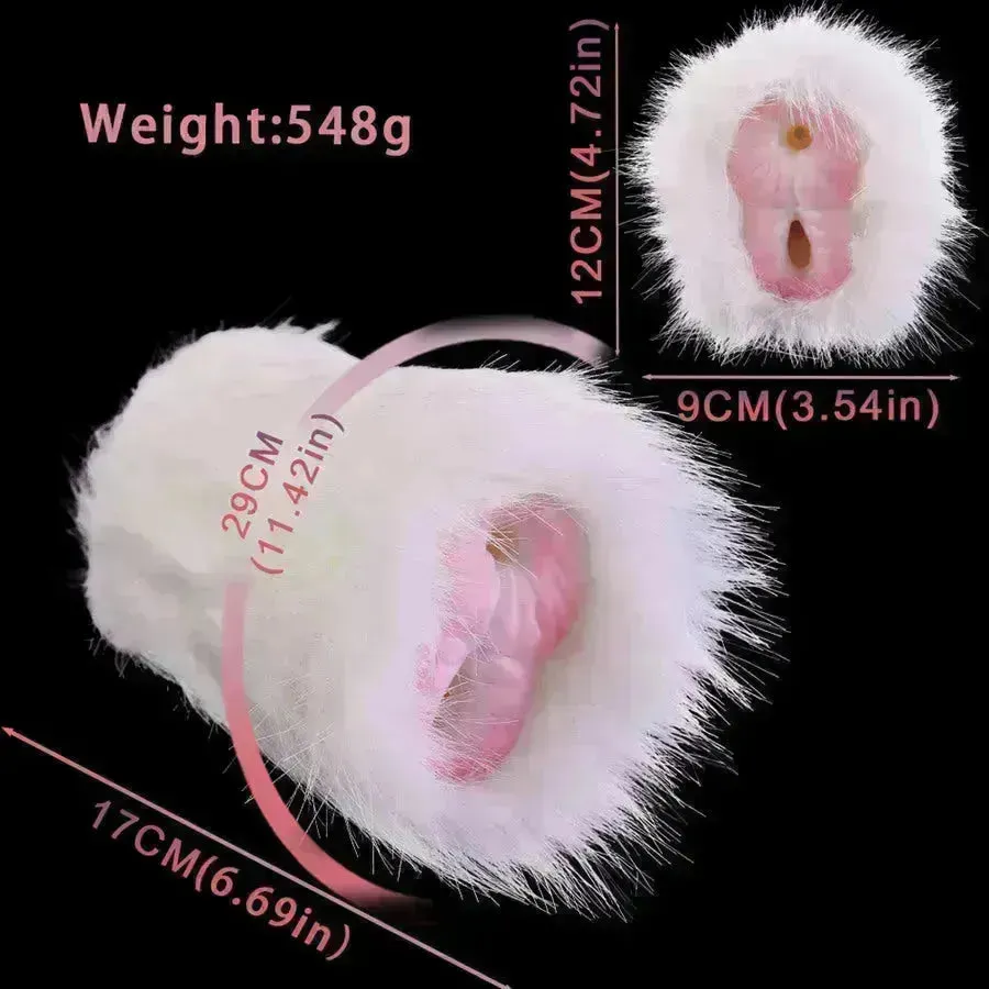 Plush Sheep Realistic Pocket Pussy