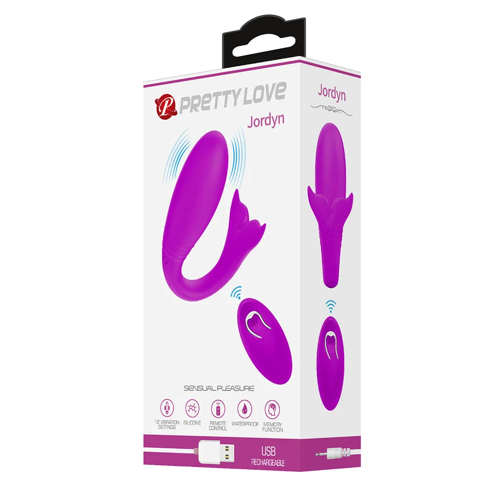 Pretty Love Jordyn Remote Control G-Spot & Clitoris Vibrator