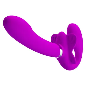 Pretty Love Valerie Vibrating Strapless Strap-On
