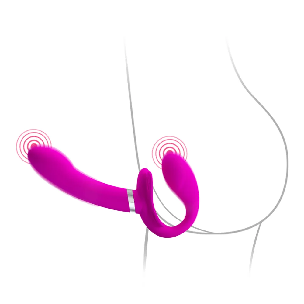 Pretty Love Valerie Vibrating Strapless Strap-On