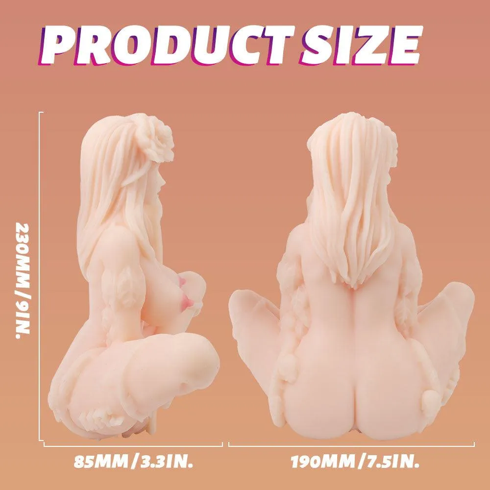 Propinkup Rose Realistic Sex Doll with Lifelike Vagina Liquid Silicone Pocket Pussy for Men