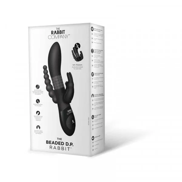 Rabbit Vibrator with Anal Beads Triple Pleasure