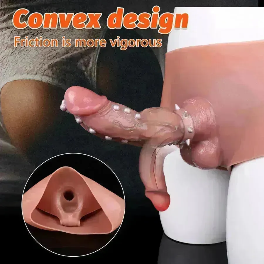 Realistic Silicone Hollow Dildo for Sale