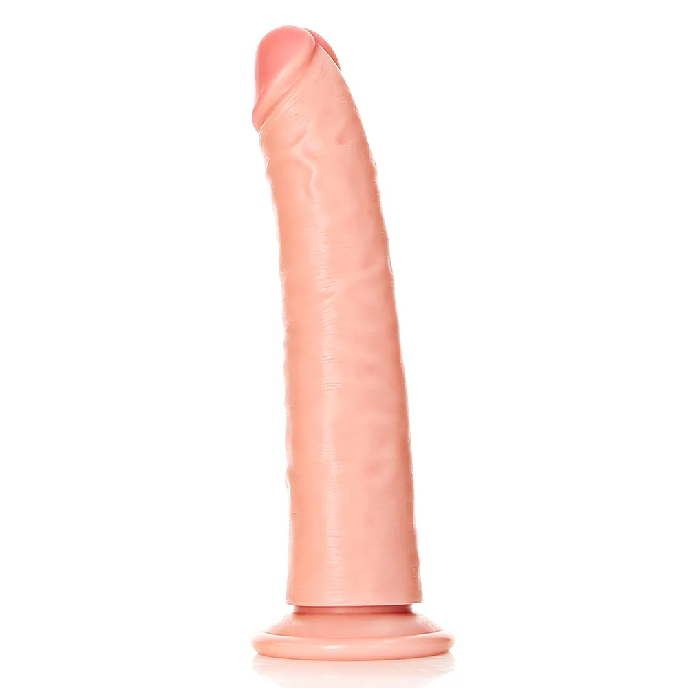 RealRock Realistic 7" Slim Dildo With Suction Cup