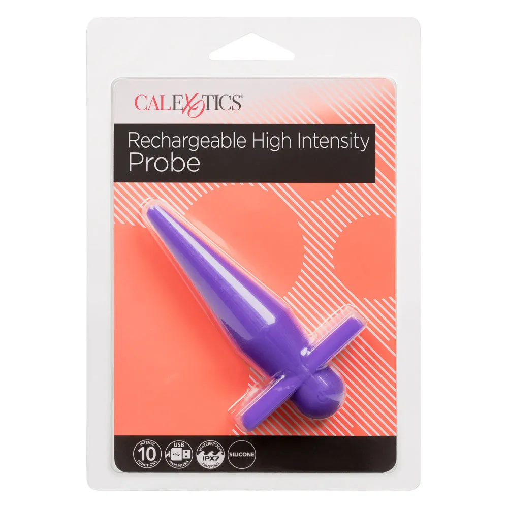 Rechargeable High Intensity Vibrating Anal Probe