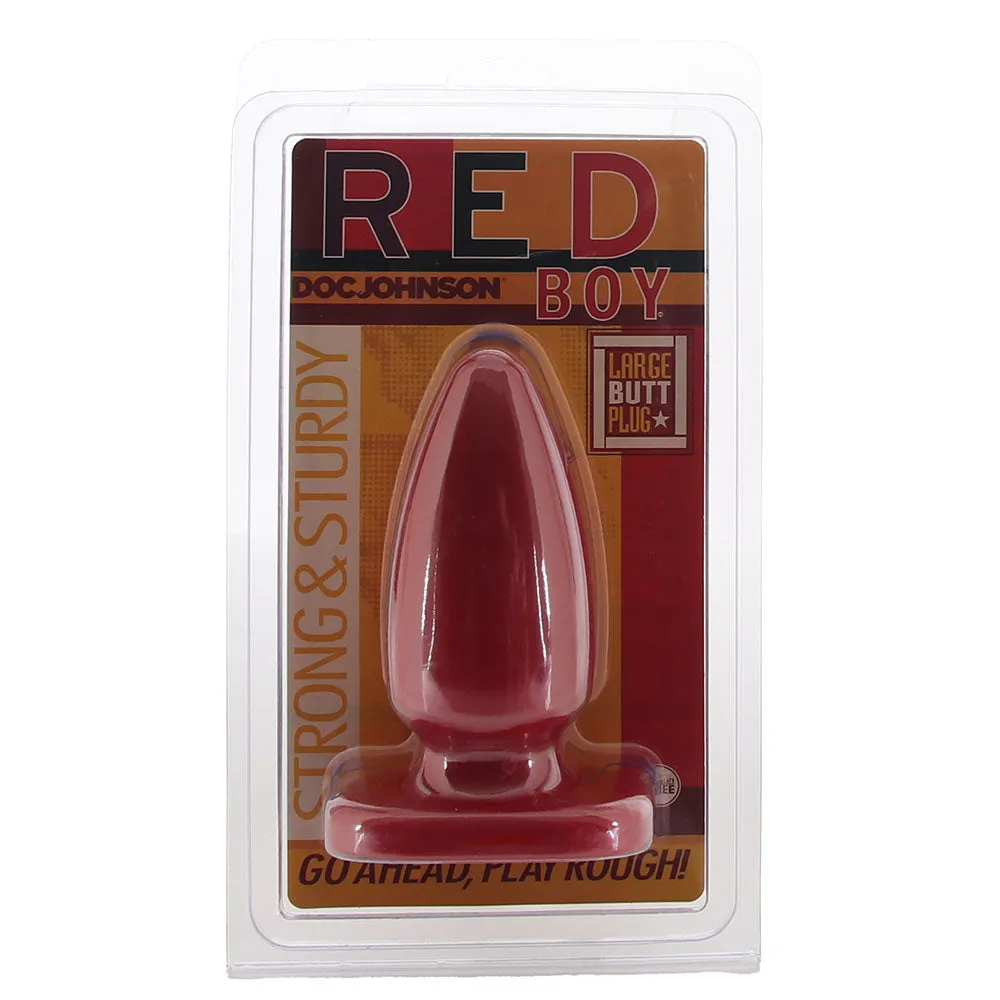 Red Boy Large Butt Plug