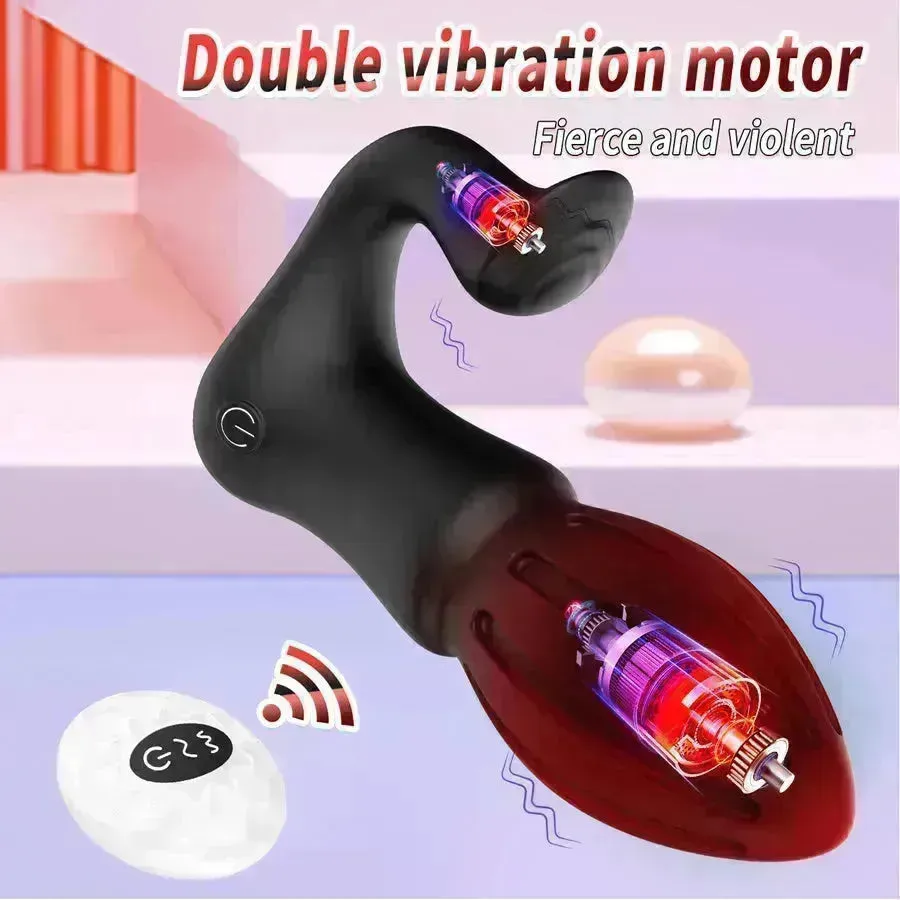 Remote Beginner Vibrating Anal Plug