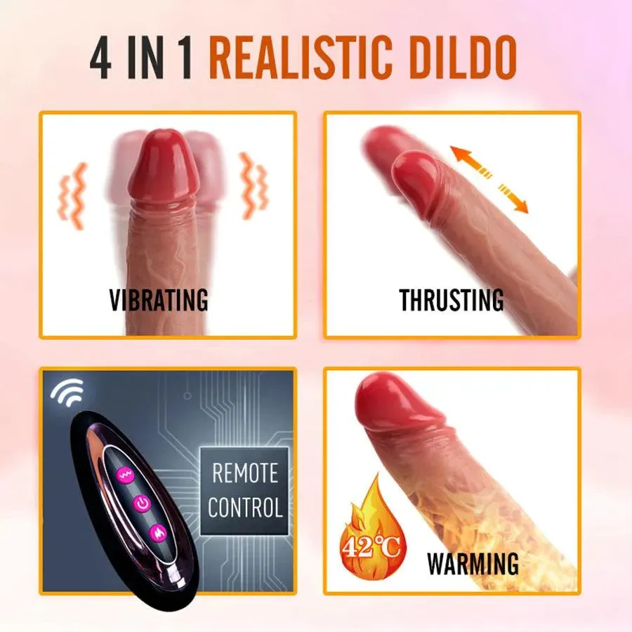 Remote Control Automatic Dildo Vibrator
