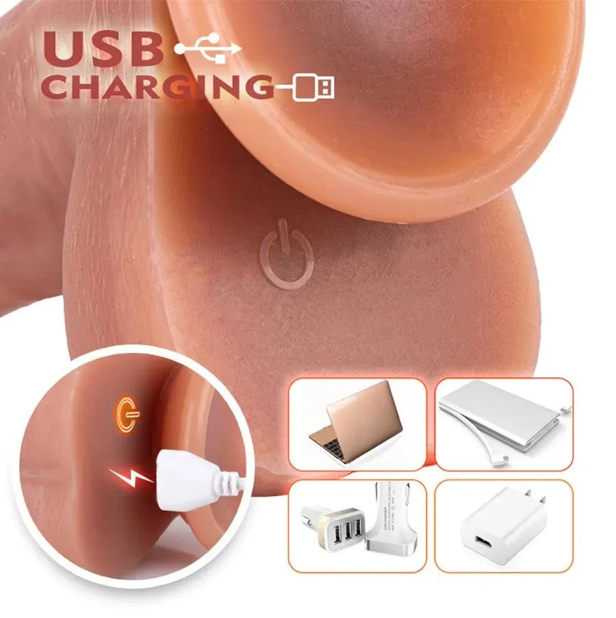 Remote Control Automatic Dildo Vibrator