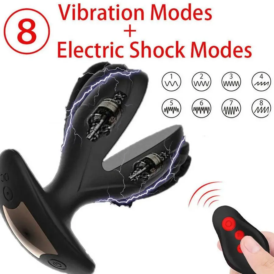 Remote Control Electric Pulse Anal Stretcher Plug