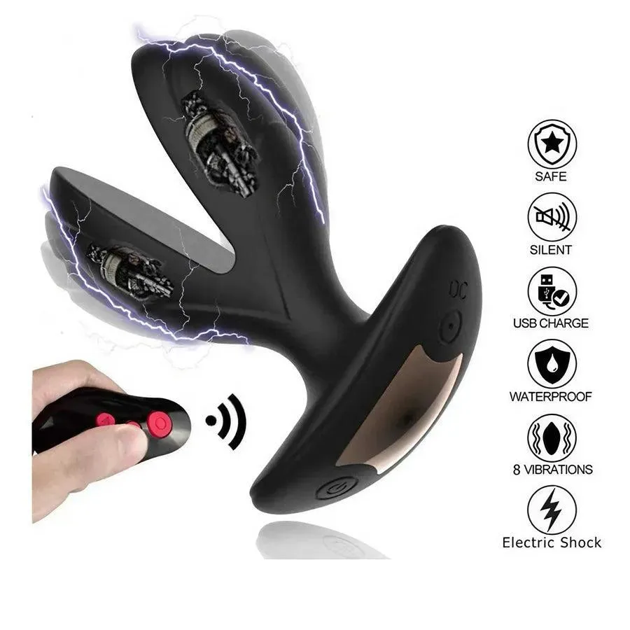Remote Control Electric Pulse Anal Stretcher Plug