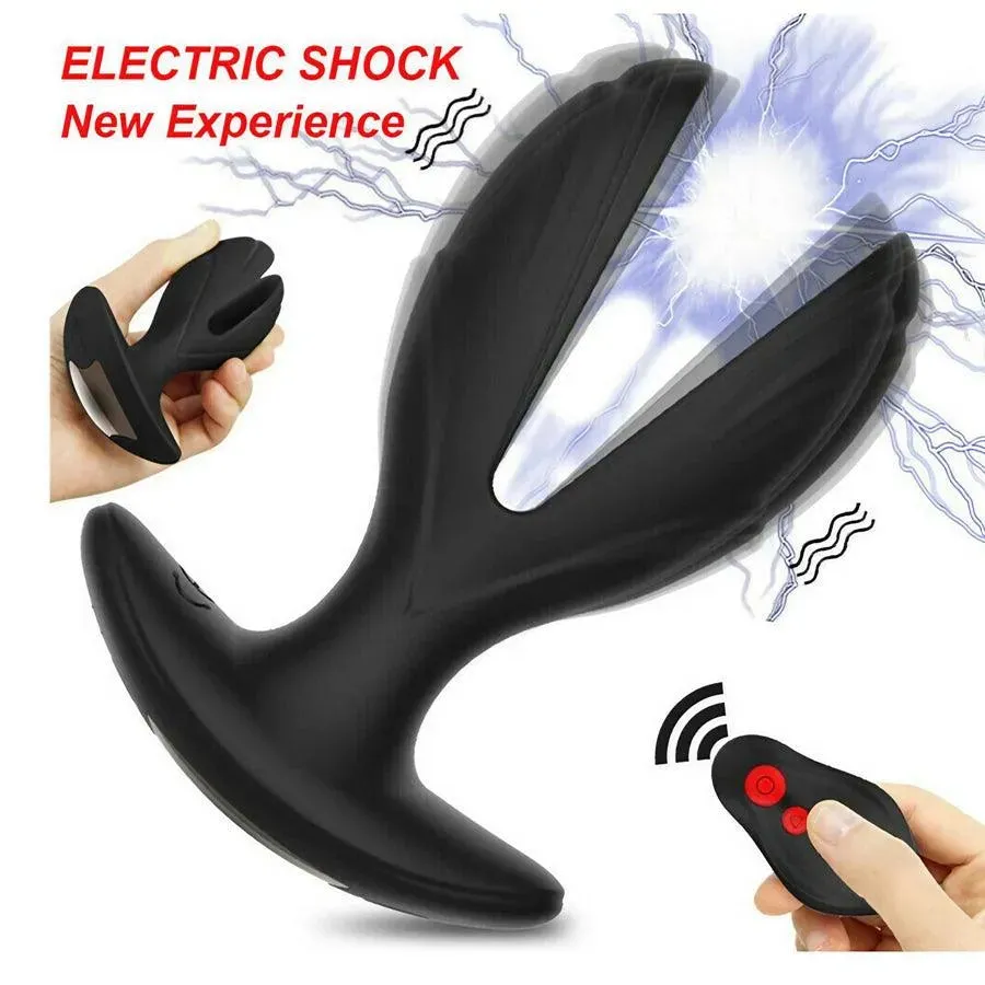 Remote Control Electric Pulse Anal Stretcher Plug