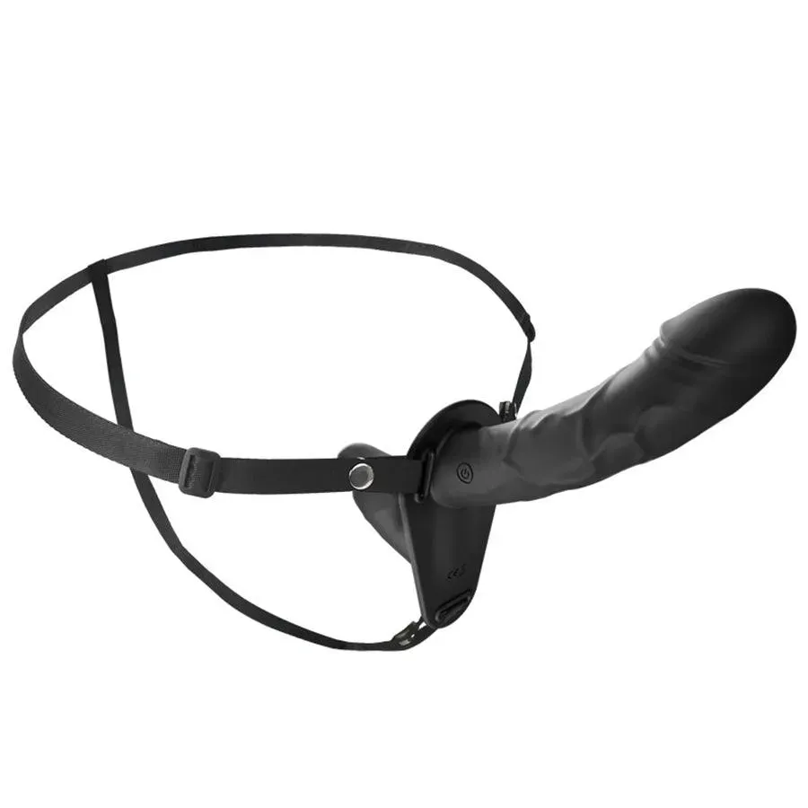Remote Control Vibrating Lesbian Strap On