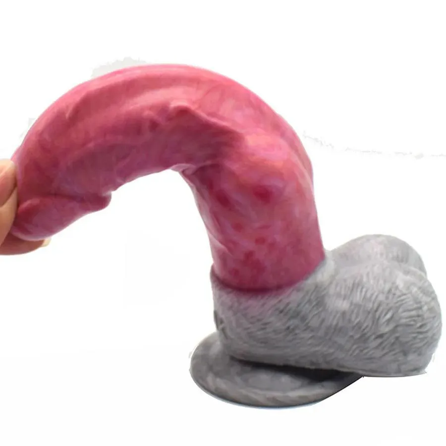 Remote Control Vibrating Silicone Dildo