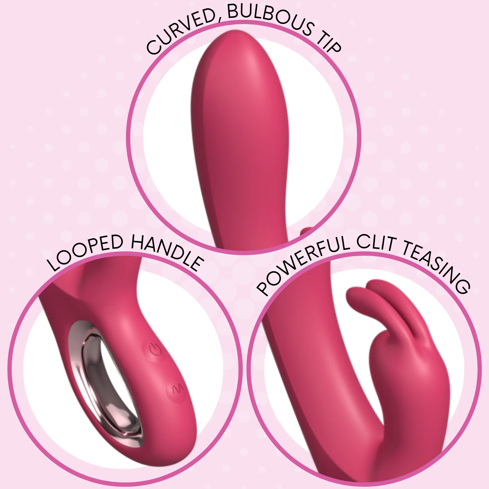 Rose Rabbit Silicone Vibrator - Stunning Clit Stimulation