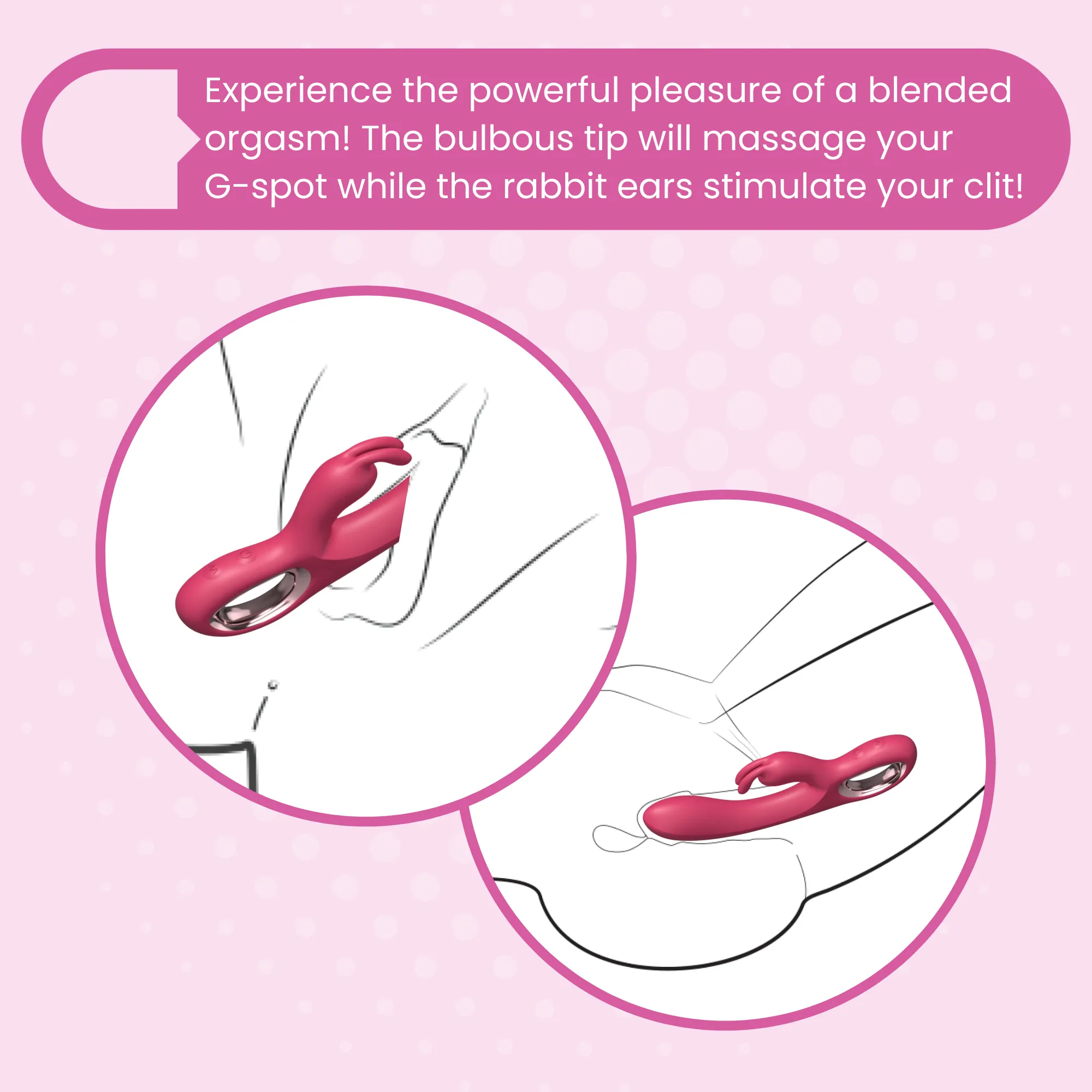 Rose Rabbit Silicone Vibrator - Stunning Clit Stimulation