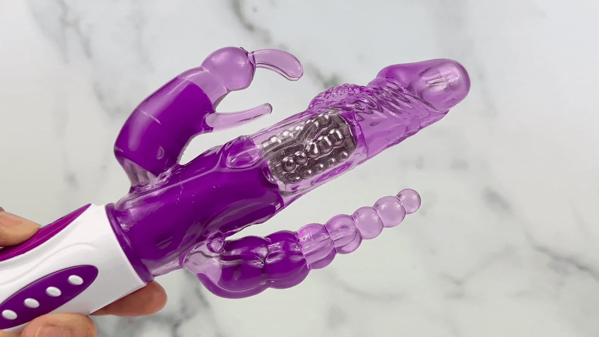 Rotating Triple Orgasm Stimulator