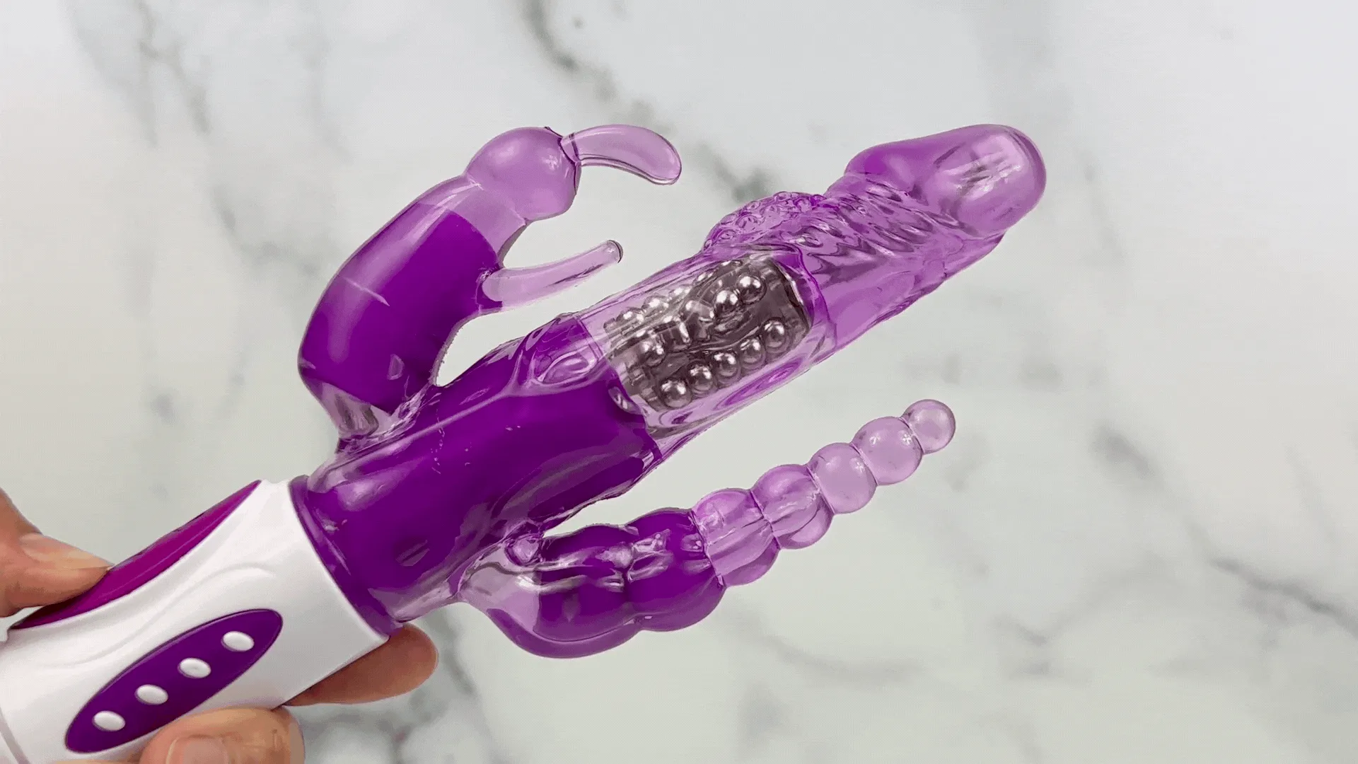 Rotating Triple Orgasm Stimulator