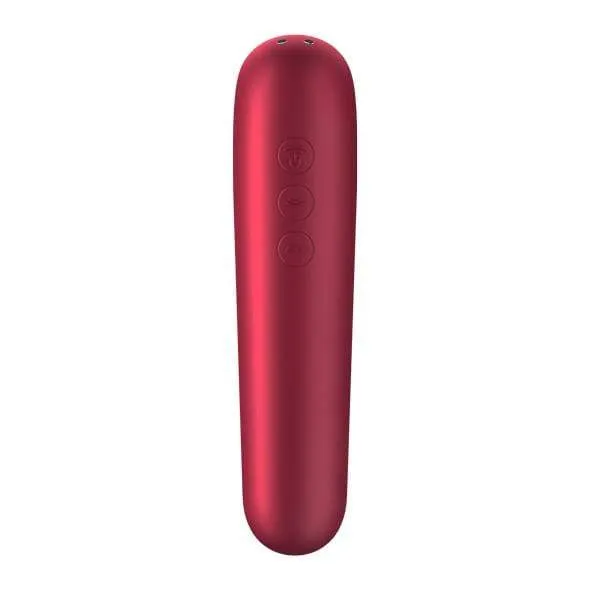 Satisfyer - Dual Love App-Controlled Clitoral Air Stimulator Vibrator