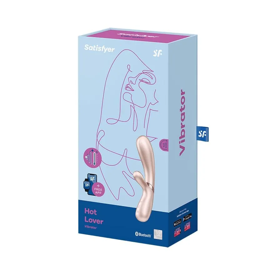 Satisfyer - Hot Lover Warming Rabbit App-Controlled  Vibrator