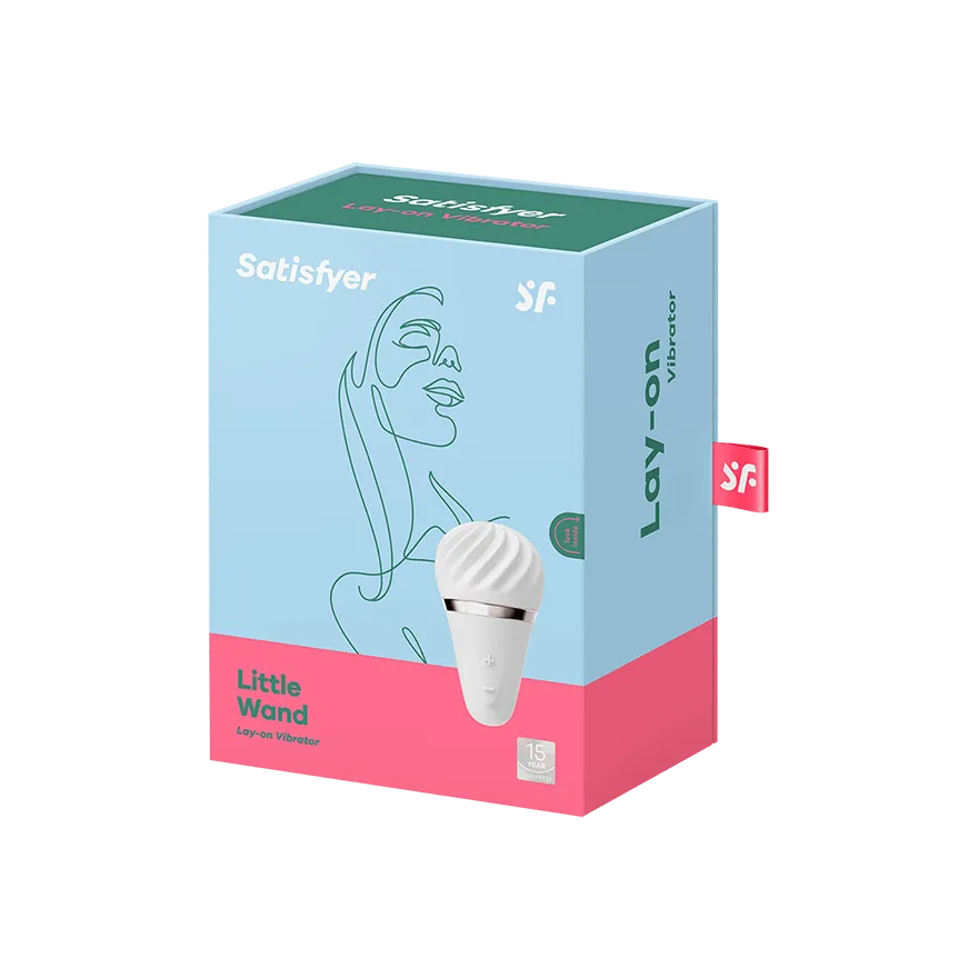 Satisfyer - Little Wand Sweet Sensation Lay On Vibrator (White)
