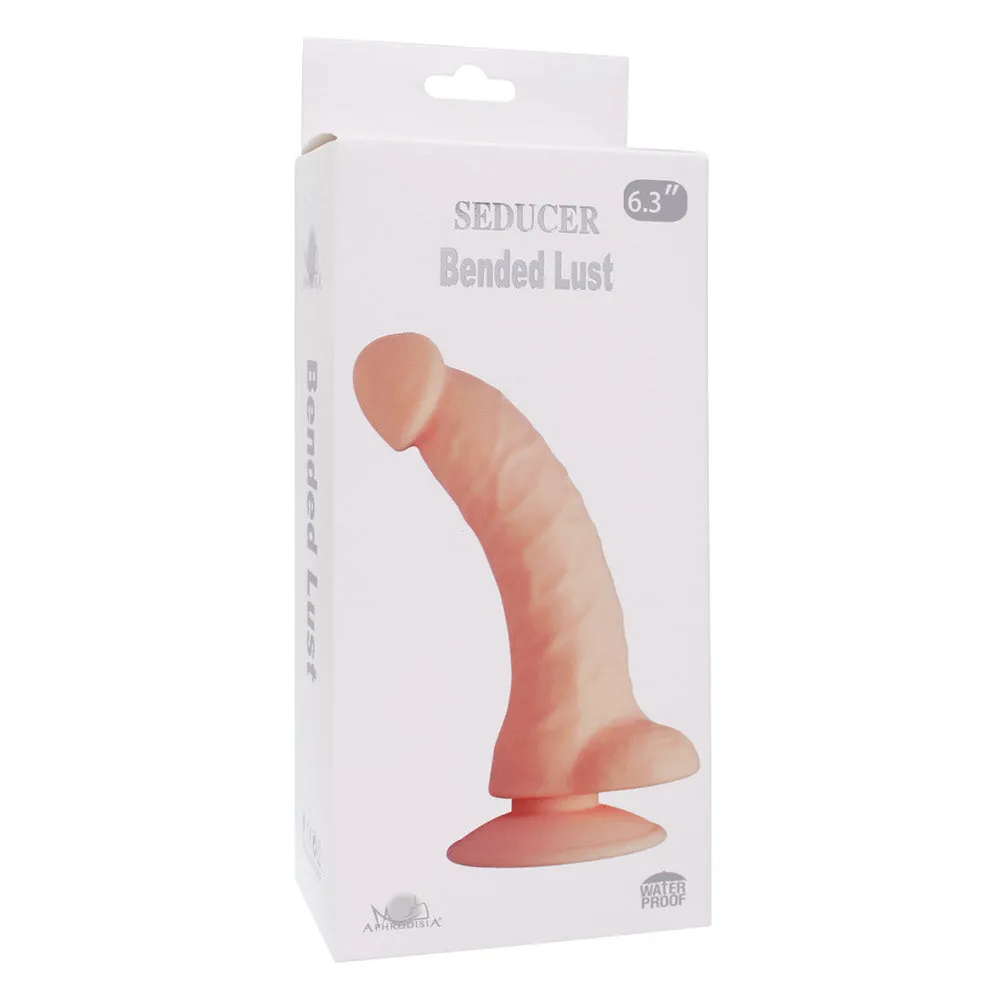 Seducer 6.3" Bended Lust Dildo With Suction Cup