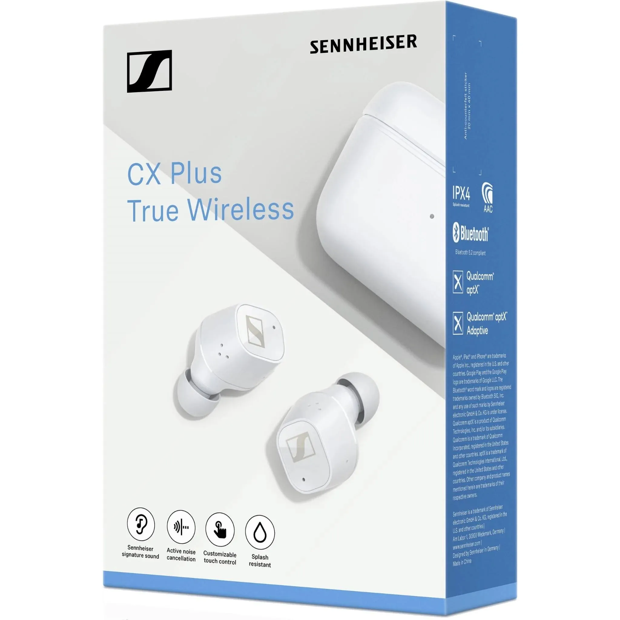 Sennheiser CX Plus True Wireless ANC In-Ear Headphones