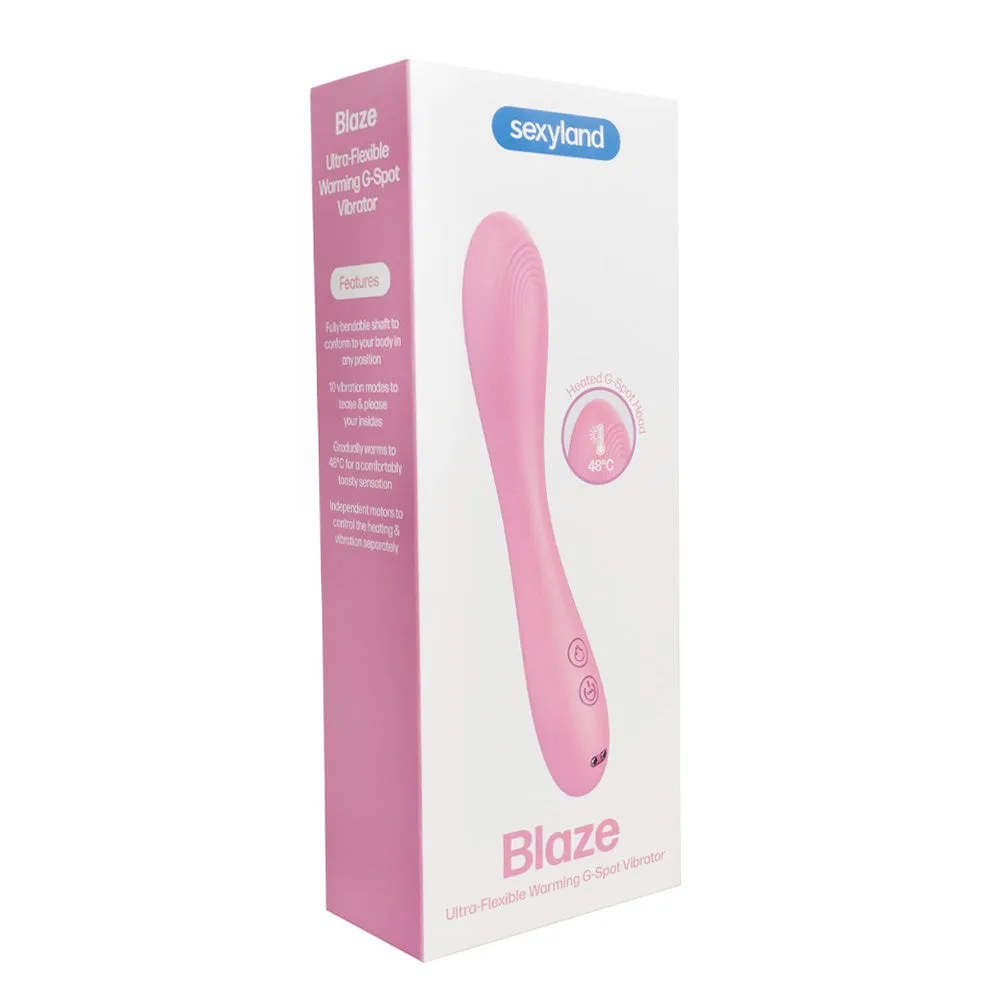 Sexyland Blaze Ultra-Flexible Warming G-Spot Vibrator