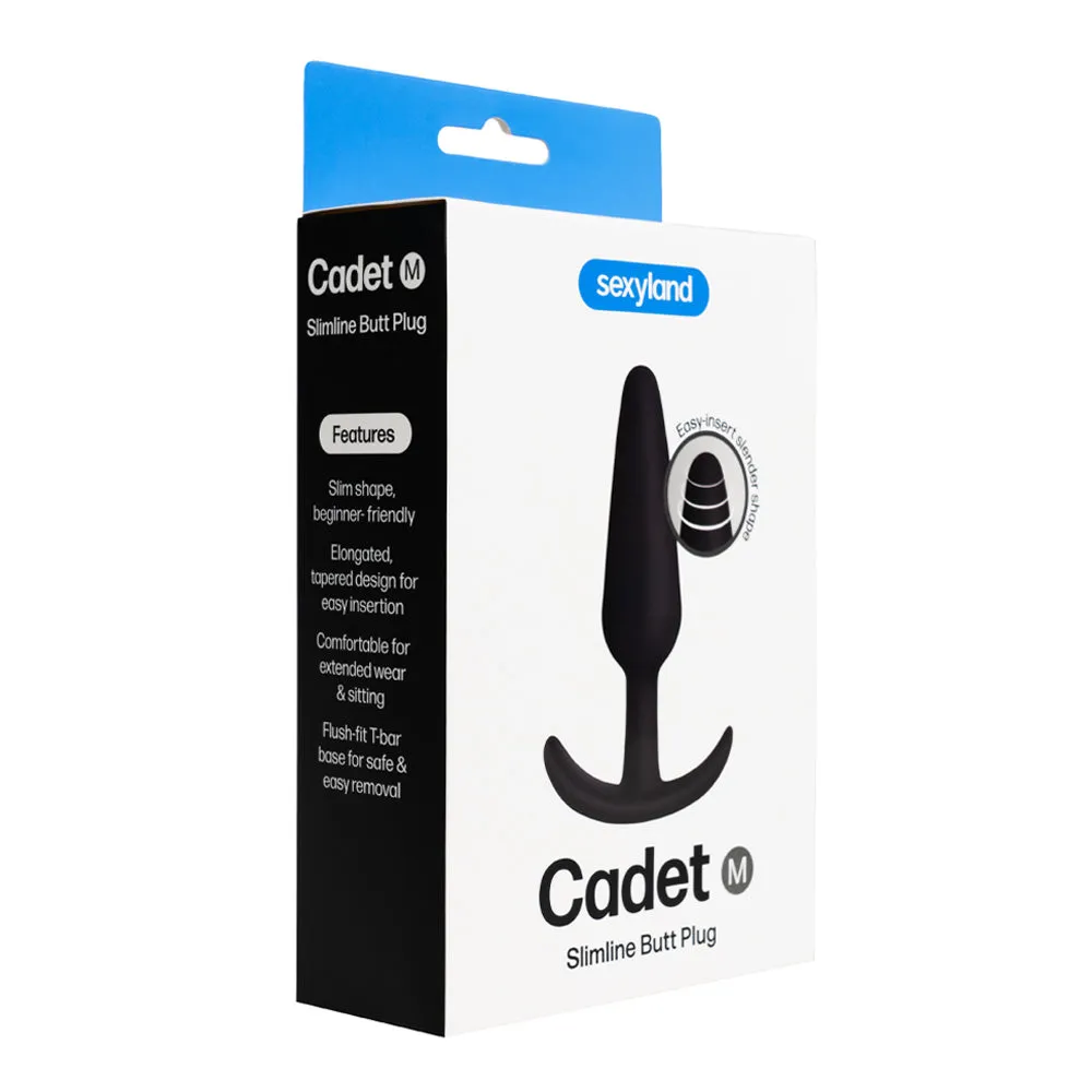 Sexyland Cadet Slimline Silicone Butt Plug - Medium