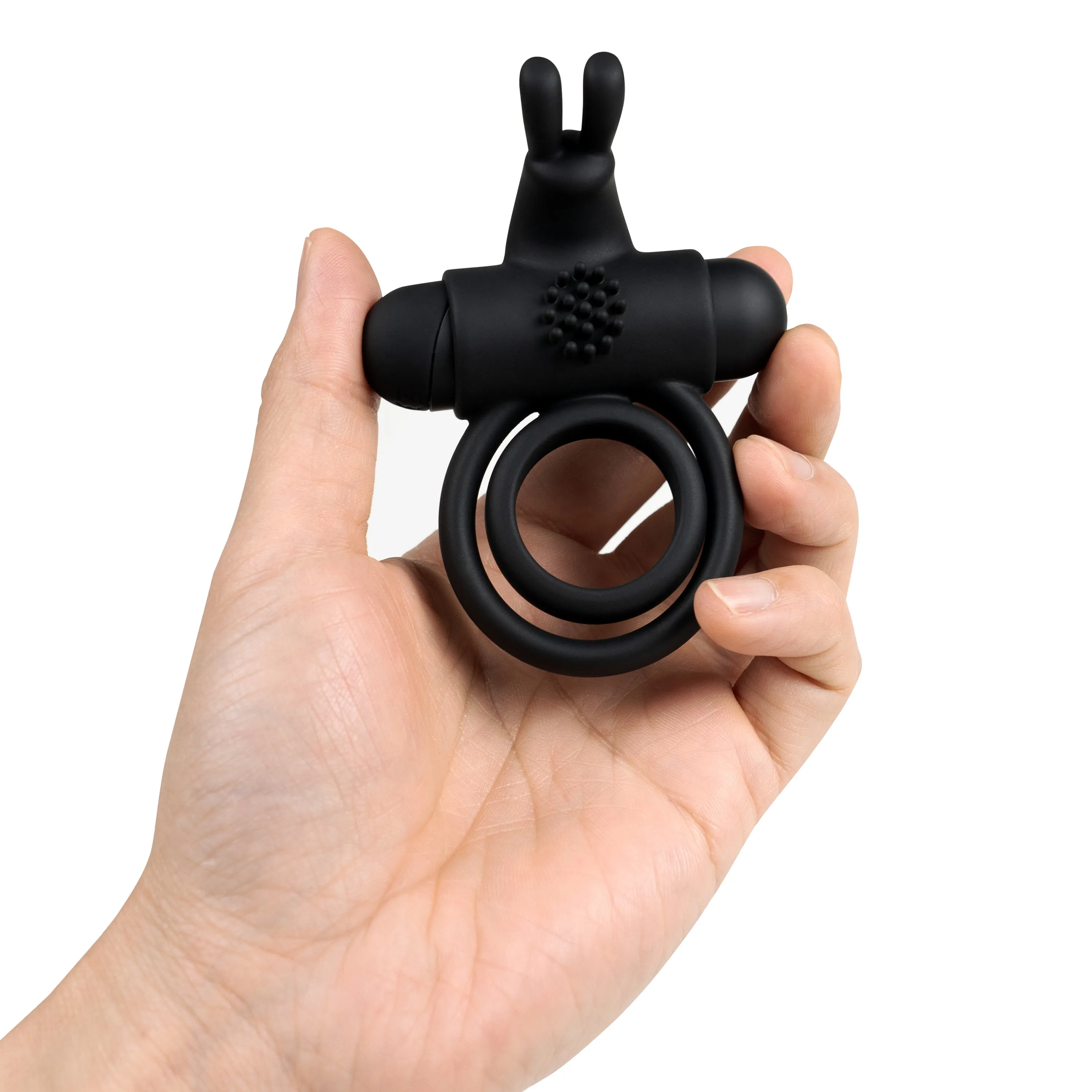 Sexyland Duet Vibrating Cock & Ball Ring With Clitoral Ticklers