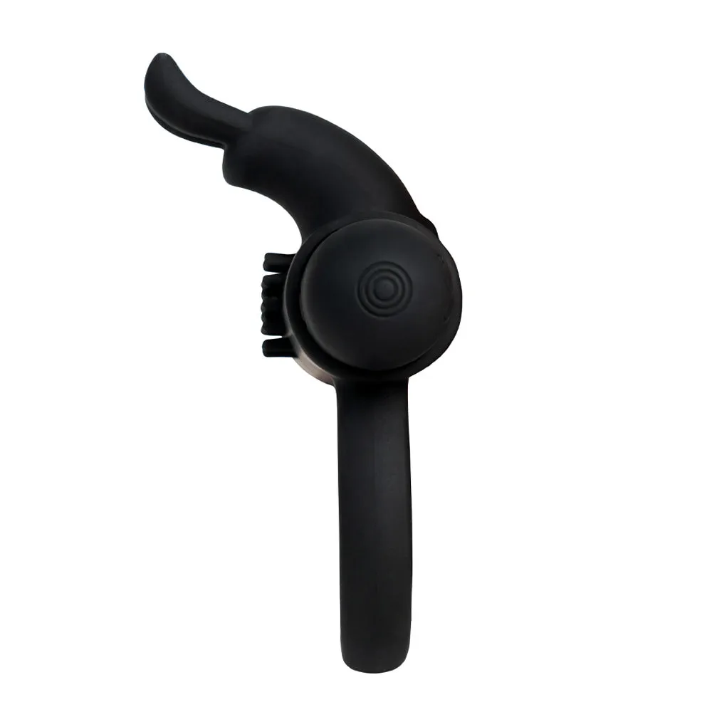 Sexyland Duet Vibrating Cock & Ball Ring With Clitoral Ticklers