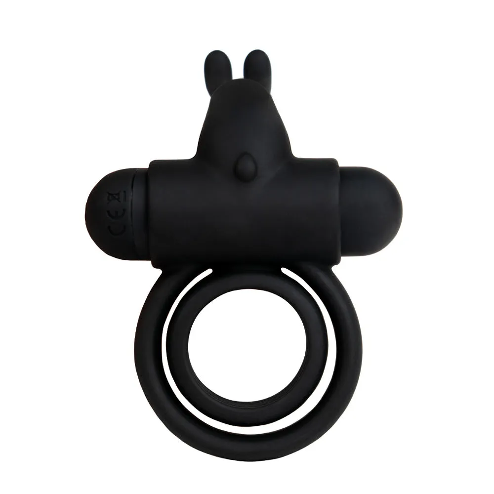 Sexyland Duet Vibrating Cock & Ball Ring With Clitoral Ticklers