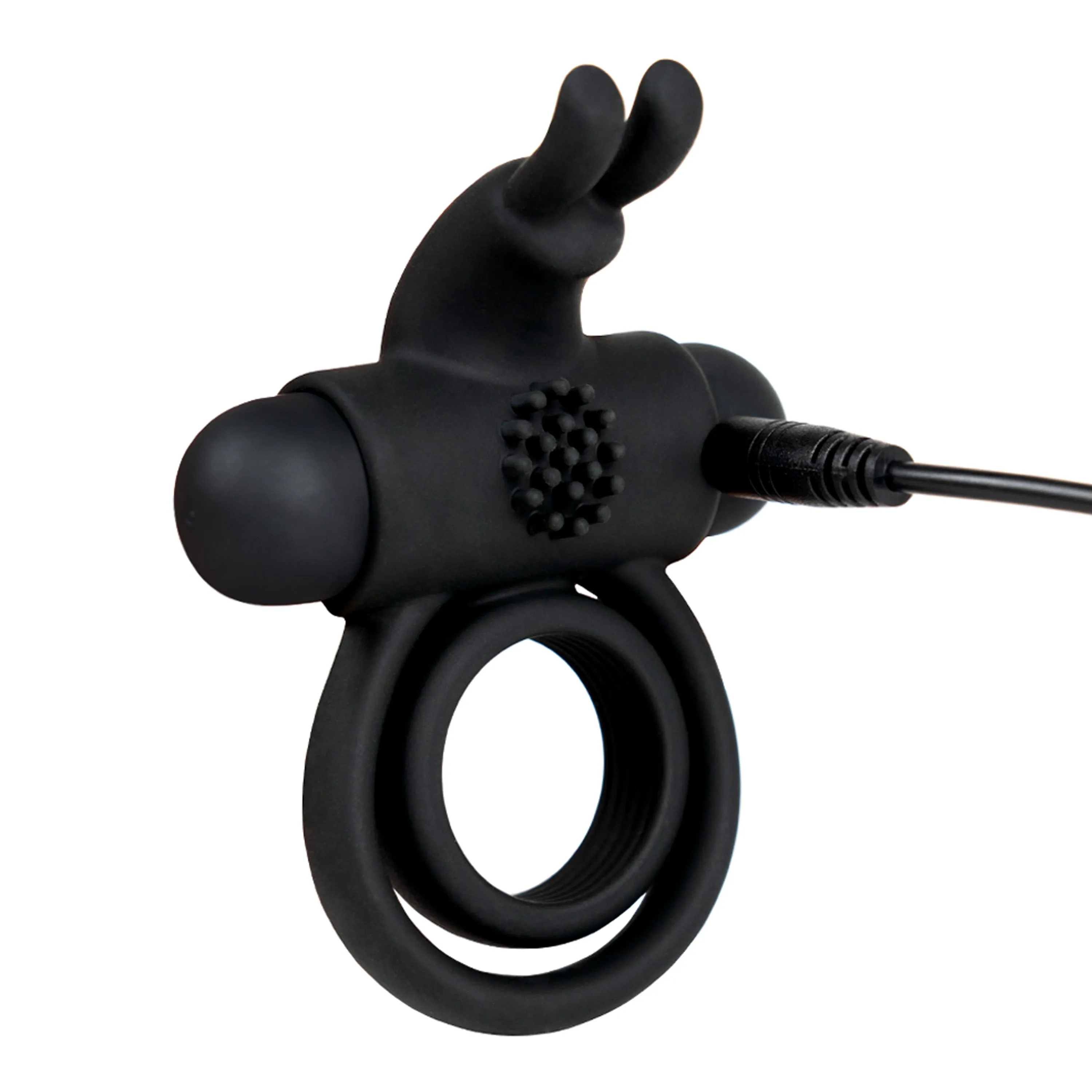 Sexyland Duet Vibrating Cock & Ball Ring With Clitoral Ticklers