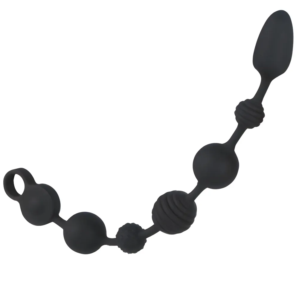 Sexyland Mamba Triple-Motor Vibrating Textured Anal Beads