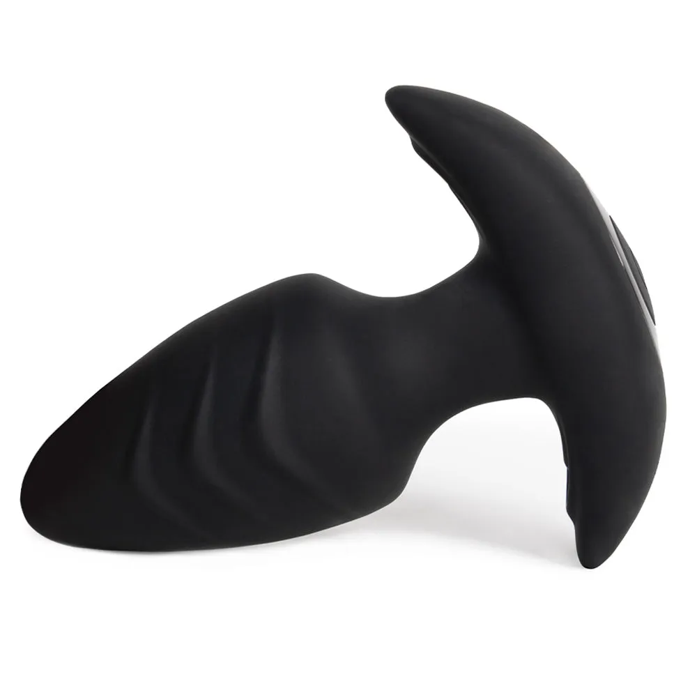 Sexyland Thunder Super-Power Vibrating Ribbed Silicone Butt Plug