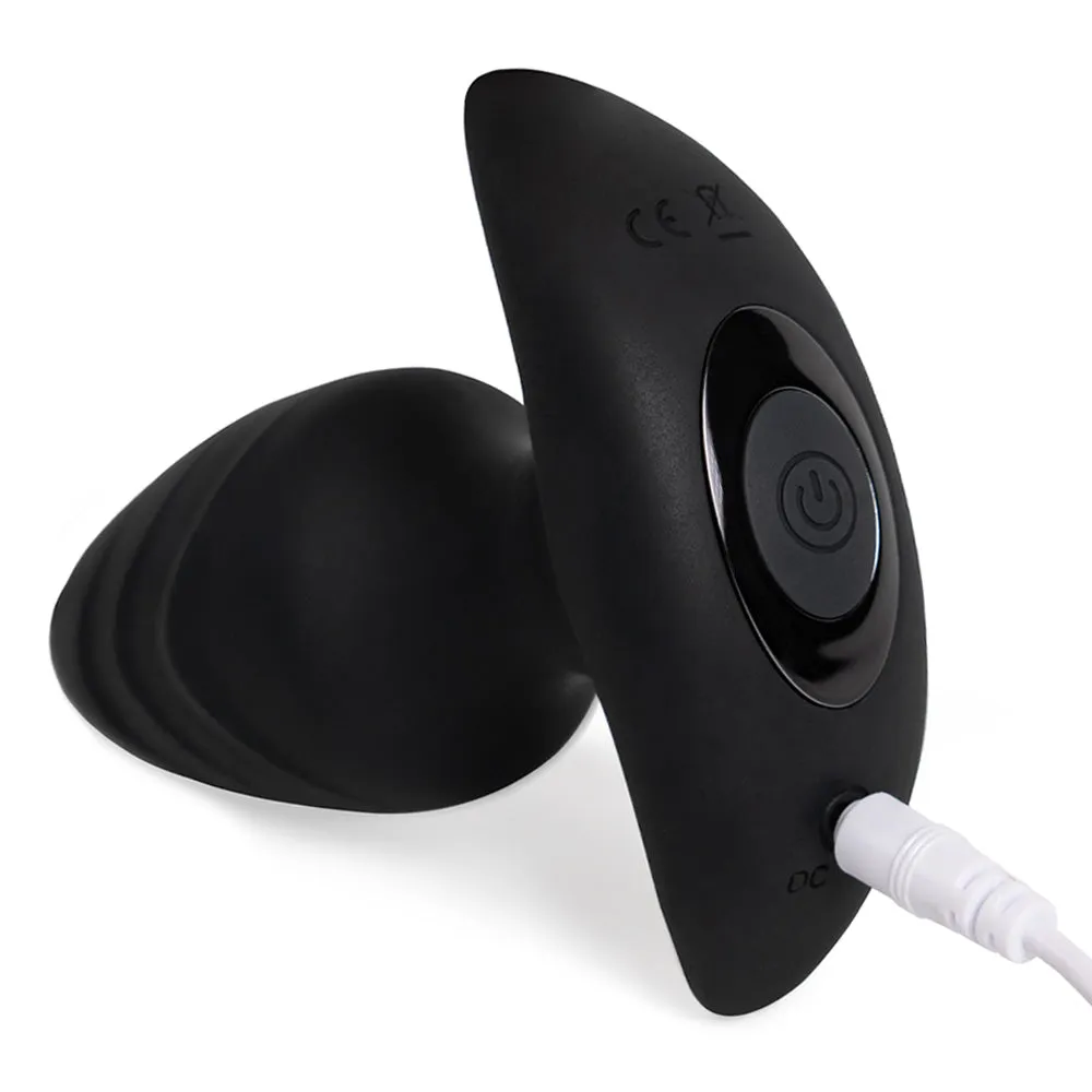 Sexyland Thunder Super-Power Vibrating Ribbed Silicone Butt Plug