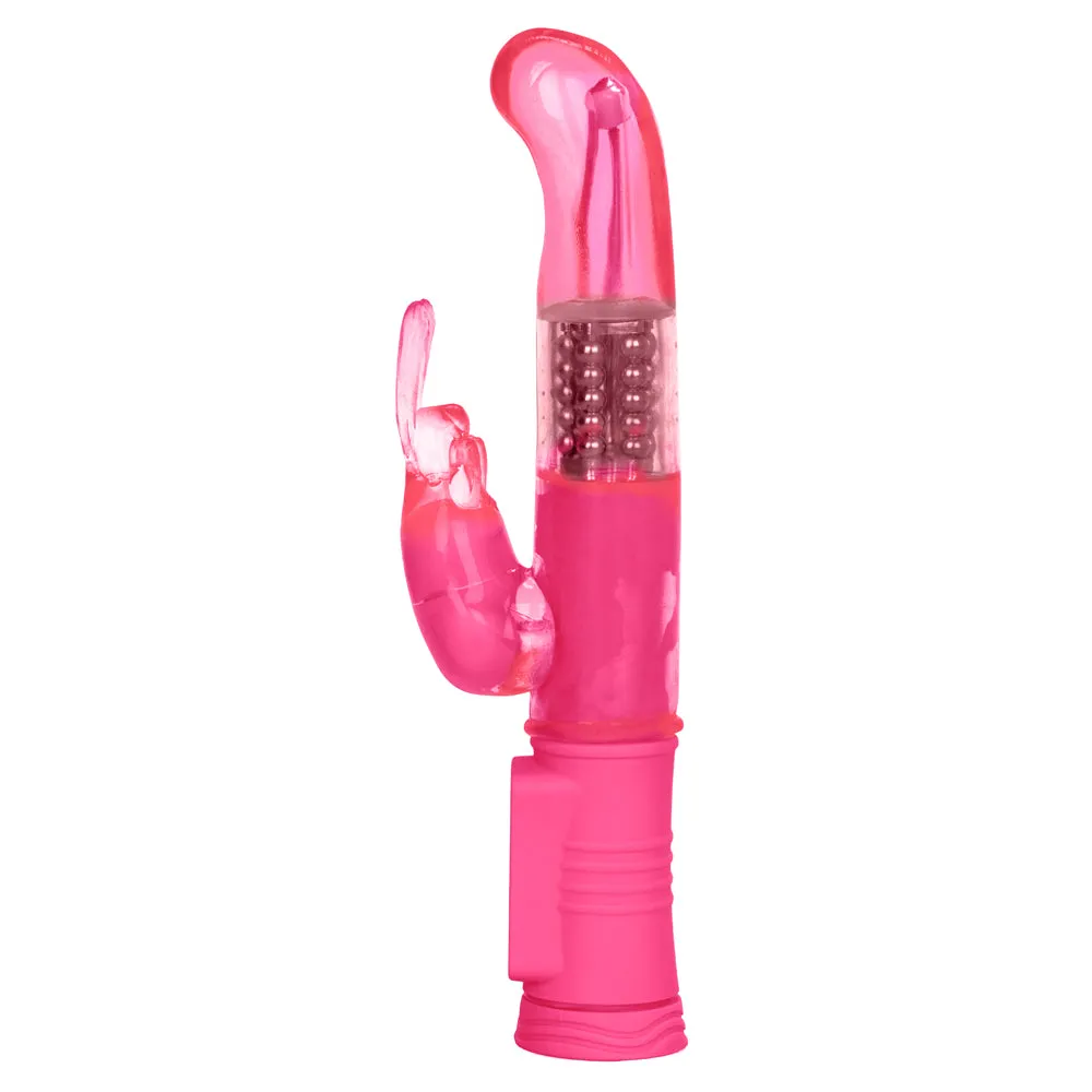 Shane's World Jack Rabbit G-Spot Vibrator With Rotating Beads