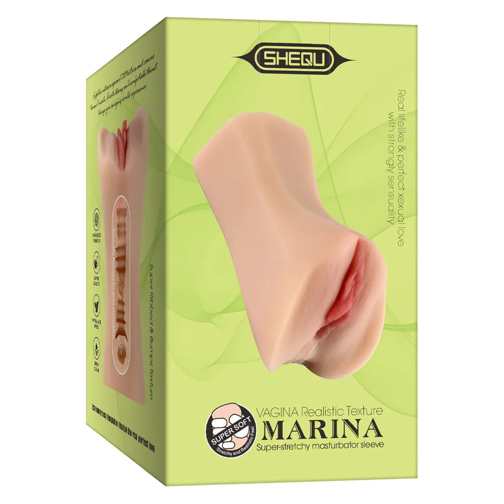 Shequ Marina Super-Stretchy Realistic Vaginal Masturbator