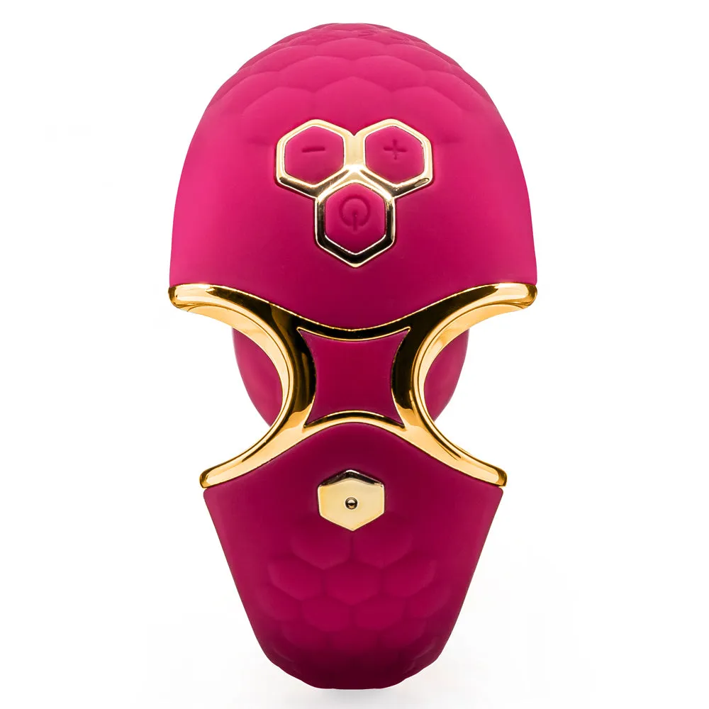 Shunga Miyo Curved Silicone G-Spot & Clitoris Vibrator