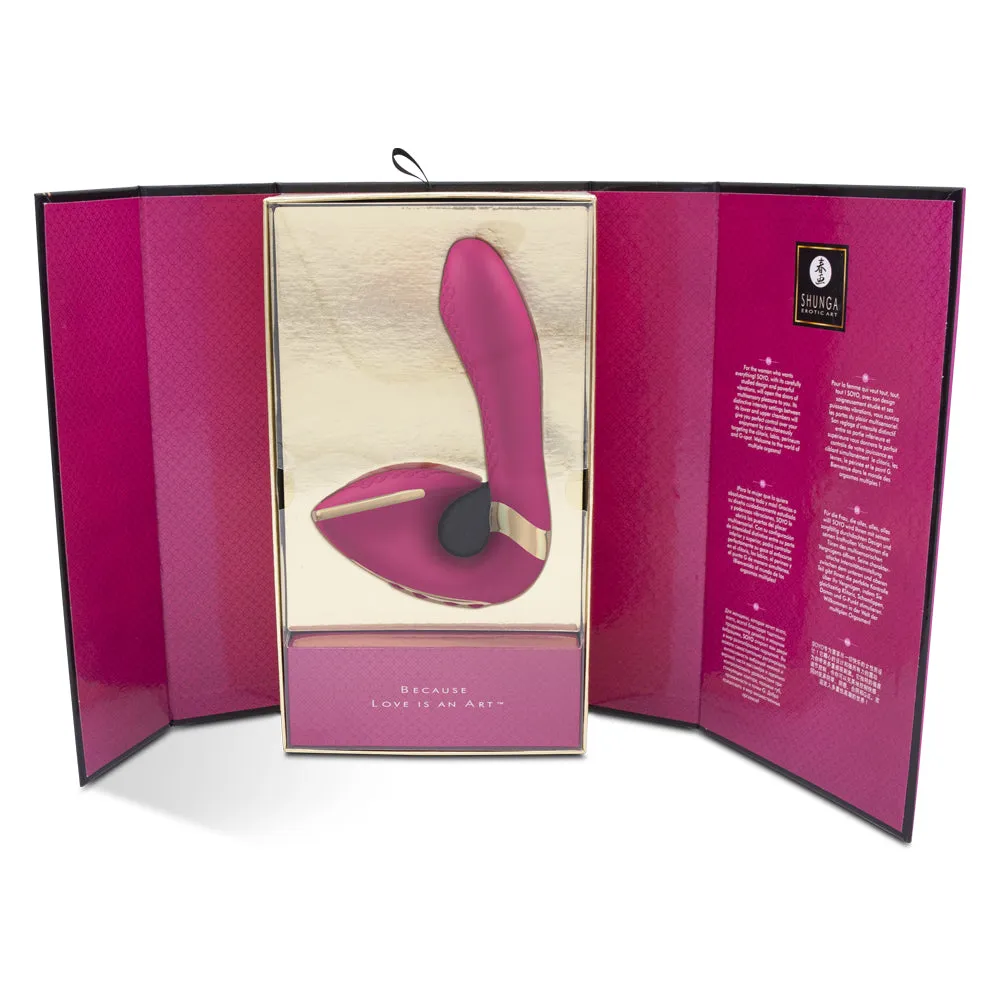 Shunga Soyo Silicone G-Spot & Clitoris Vibrator