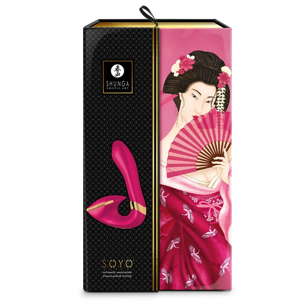 Shunga Soyo Silicone G-Spot & Clitoris Vibrator
