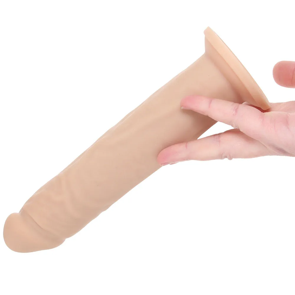 SILEX-D 9 Inch Ultra Soft Model 2 Dildo in Vanilla
