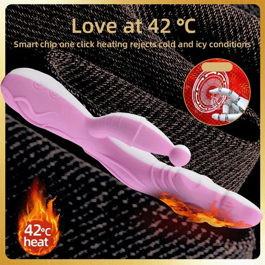 Silicone Dragon Rabbit Vibrator
